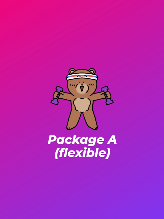 Package A (flexible): $80 each